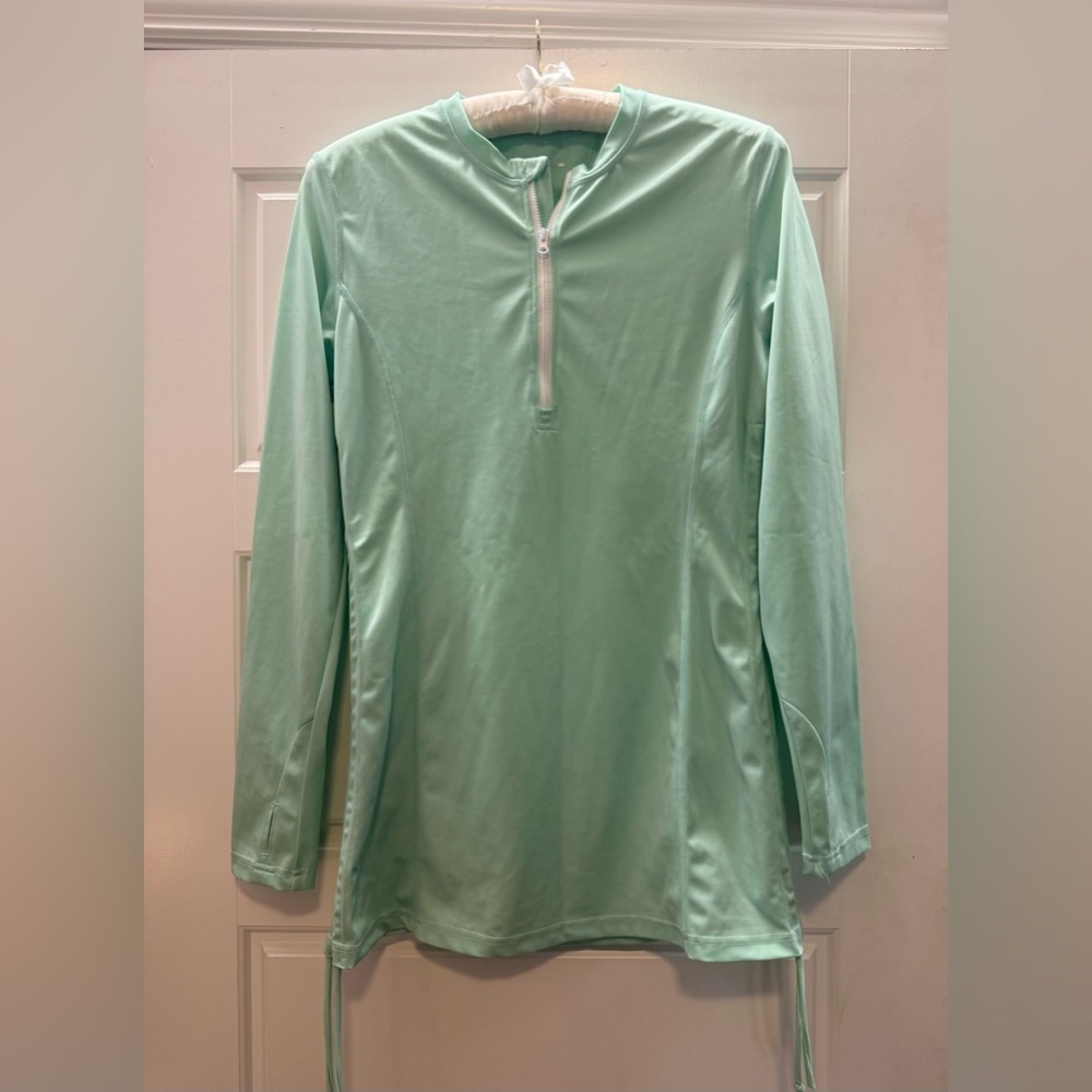 Light Green Swim Shirt, sz lg